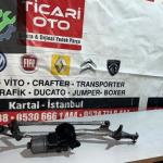 Citroen Berlingo-Partner Çıkma Orjinal Ön Cam Silecek Motoru