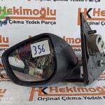 CİTROEN C-ELYSEE 2012-2016 ORJİNAL KAPI AYNASI SOL ELEKTRİKLİ HA