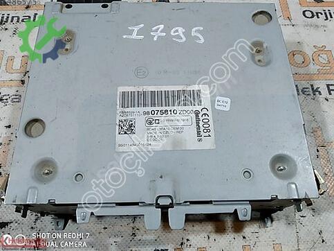 Citroen C-elysee A2C87511101 çıkma parça