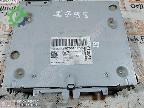 Citroen C-elysee 98075810 çıkma parça