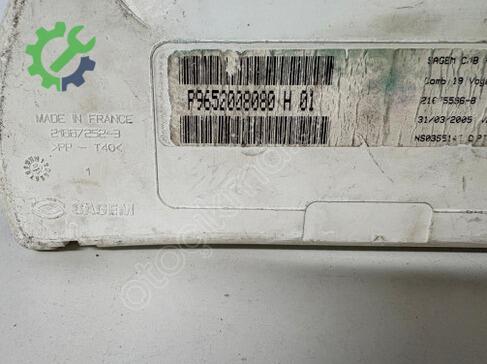Citroen C3 Gösterge Saati çıkma parça