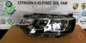 Citroen C-Elysee 2022 Çıkma Sol Far