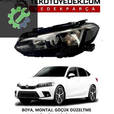 Honda Civic Sağ Ön Far çıkma parça