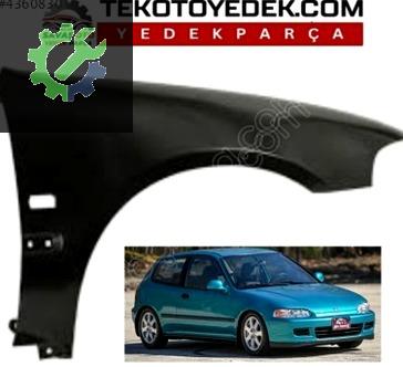 Honda Civic Çamurluk çıkma parça