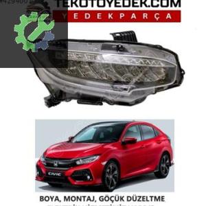CİVİC ÖN FAR (KOMPLE LED) SAĞ SOL 2017 VE ÜZERİ / KAMPANYA