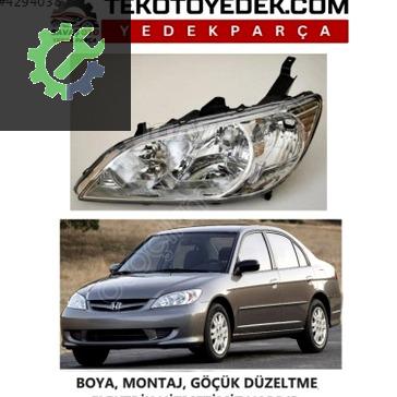 Honda Civic Sağ Ön Far çıkma parça