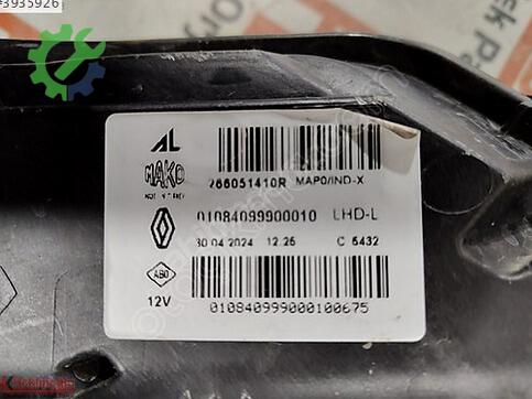 Renault Clio 266051410R çıkma parça