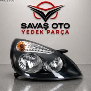 CLİO ÖN FAR EL.SİYAH SAĞ SOL 2001 2002 2003 2004 2005 / TAİWAN