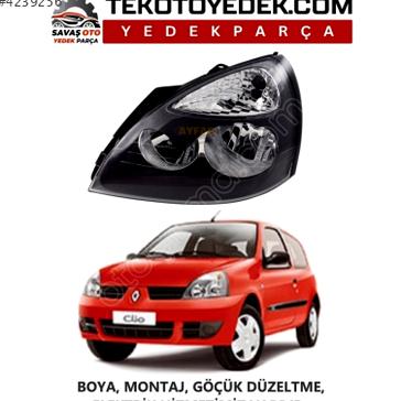 Renault Clio Sağ Ön Far çıkma parça