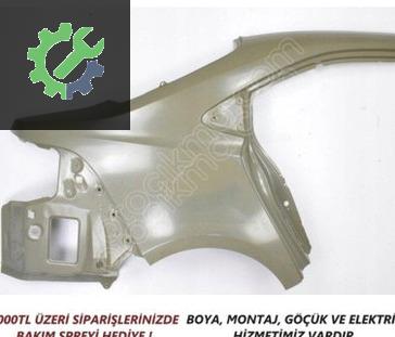 Toyota Corolla Arka Çamurluk çıkma parça
