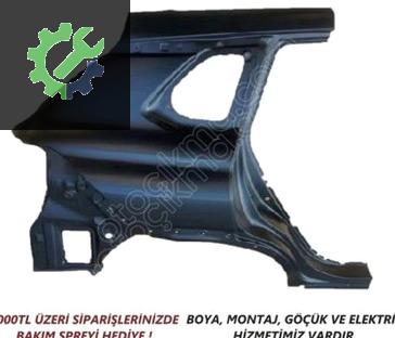 Toyota Corolla Arka Çamurluk çıkma parça