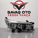 COROLLA LEDLİ SİYAH MOTORLU FAR SAĞ SOL 2013 2014 2015 / KAMPANYA