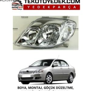 COROLLA SEDAN ÖN FAR SAĞ SOL 2002 2003 2004 2005 2006 KAMPANYA