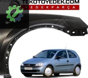 CORSA C ÖN ÇAMURLUK DELİKLİ SAĞ SOL 2002 2003 VE ÜZERİ / KAMPANYA