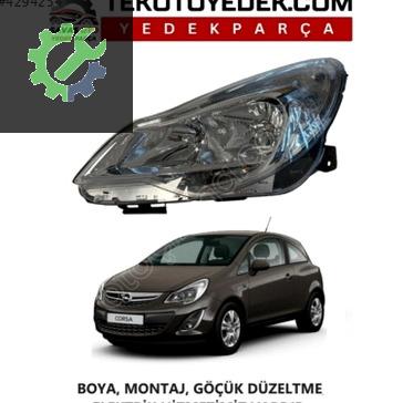 Opel Corsa Sağ Ön Far çıkma parça