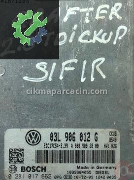 Volkswagen Crafter Motor Beyni 03L906012G çıkma parça