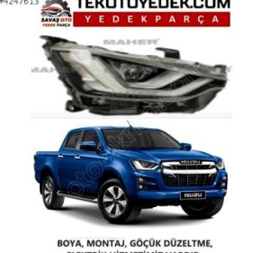 D-MAX ÖN FAR SAĞ SOL 2020 2021 KAMPANYA