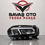 DACIA DUSTER BEYAZ CERCEVE FAR SAĞ SOL 2023 VE ÜZERİ / KAMPANYA