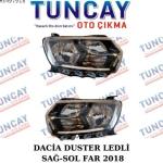 DACİA DUSTER LEDLİ SAĞ SOL FAR 2018-2021 YEDEK PARÇA