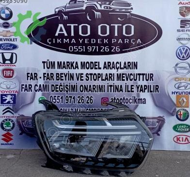 Dacia Duster Far çıkma parça