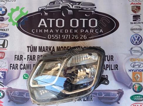 Dacia Duster Far çıkma parça