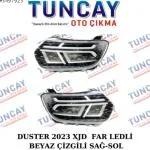 DACİA DUSTER XJD LEDLİ SAĞ SOL FAR 2021-2025 YEDEK PARÇA