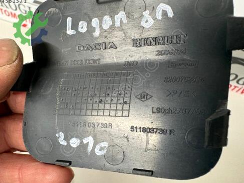 Dacia Logan Çeki Demir Kapağı 511803739R çıkma parça