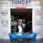 DACİA SANDERO ÖN TAMPON 2013-2016 ÇIKMA PARÇA ORJİNAL