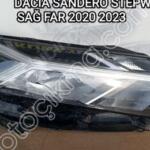 Dacia Sandero 2020-2024 Çıkma Far 20202023
