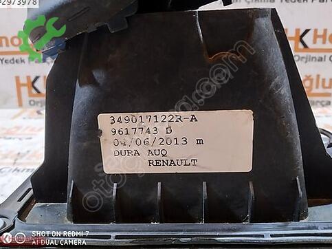 Dacia Sandero 9617743 çıkma parça