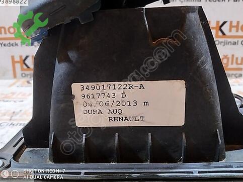 Dacia Sandero 9617743 çıkma parça