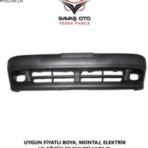 DAEWOO LANOS ÖN TAMPON SİYAH 97 / 00 (SİS DELİKLİ) (FPI) SD/HB