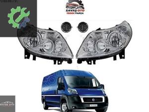 DUCATO BOXER JUMPER ÖN FAR SAĞ SOL ELEKTRİKLİ MOTORLU 7PİN 2006+