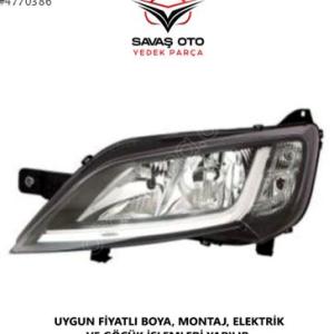 DUCATO ÖN FAR MOT. SİYAH SAĞ SOL 2014 2015 2016 VE ÜZERİ / TAİWAN