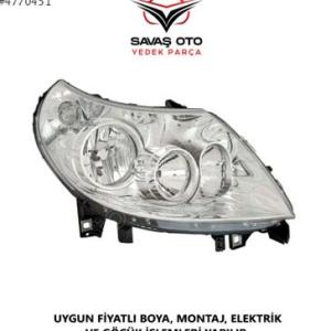 DUCATO ÖN FAR MOTORLU 7 FİŞLİ SAĞ SOL 2011 2012 2013 / TAİWAN