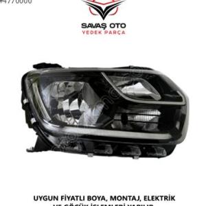 DUSTER ÖN FAR KABLOLU GÜNDÜZ LEDLİ SAĞ SOL 2017 VE ÜZERİ / TAİWAN