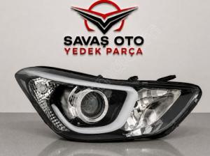 ELANTRA ÖN FAR MOTORLU MERC.LEDLİ SAĞ SOL 2014 2015 / TAİWAN