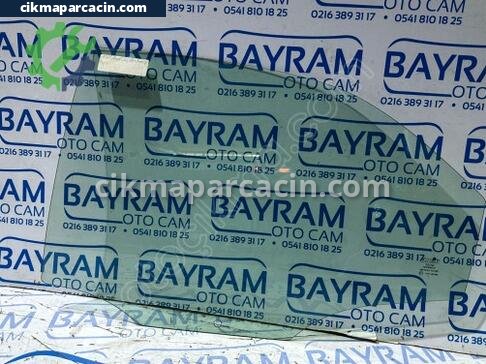 Fiat Brava Sol Arka Kapı Camı çıkma parça