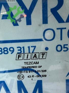 Fiat Brava Sol Arka Kapı Camı çıkma parça