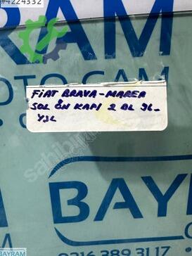 Fiat Brava Sol Ön Kapı Camı çıkma parça
