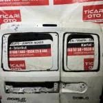 Fiat Doblo Çıkma Orjinal Sağ Sol Bagaj Kapağı