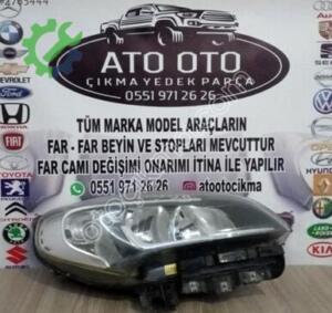 Fiat Doblo 2014-2024 Çıkma Far Sağ