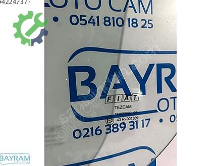 Fiat Doblo Sol Ön Kapı Camı çıkma parça