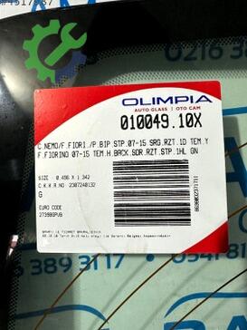 Fiat Fiorino Arka Cam çıkma parça