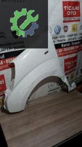 Fiat Fiorino Çıkma Orjinal Sol Ön Çamurluk