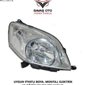 FIAT FİORİNO ÖN FAR EL.MOTORLU SAĞ SOL 2008 VE ÜZERİ / TAİWAN