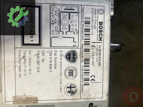 Fiat Linea Multimedya / Teyp çıkma parça