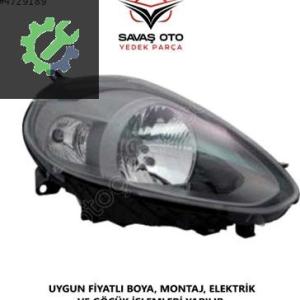 FIAT PUNTO EVO ÖN FAR MOTORLU GRİ SAĞ SOL 2010 2011 2012 / TAİWAN