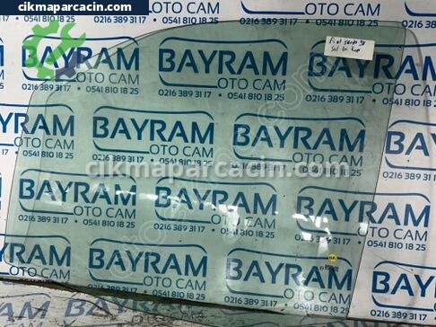 Fiat Scudo Sol Ön Kapı Camı çıkma parça
