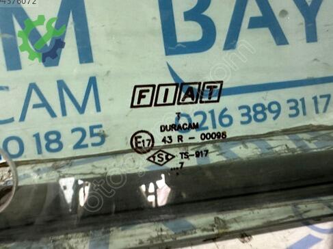 Fiat Uno Arka Cam çıkma parça